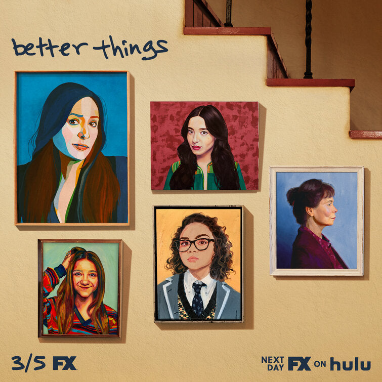 1000 piece jigsaw puzzle for tv poster: Better Things, ver9