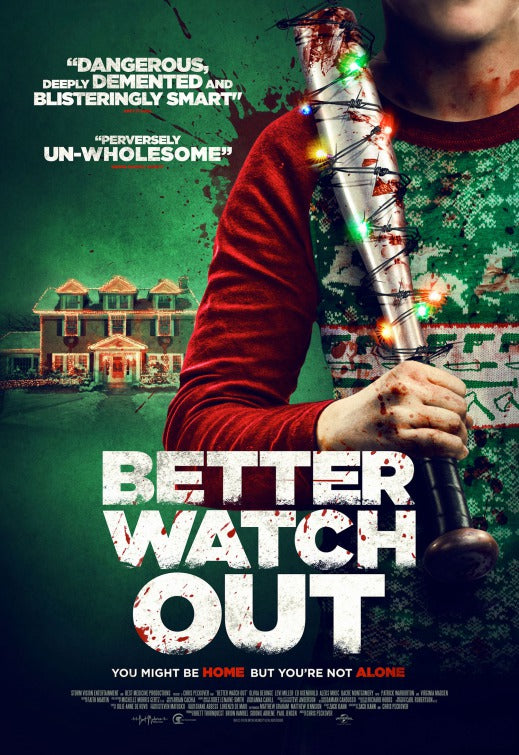1000 piece jigsaw puzzle for the movie poster: Better Watch Out (2017) ver2