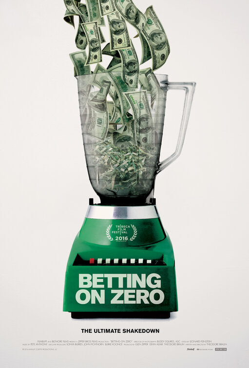1000 piece jigsaw puzzle for the movie poster: Betting on Zero (2016)
