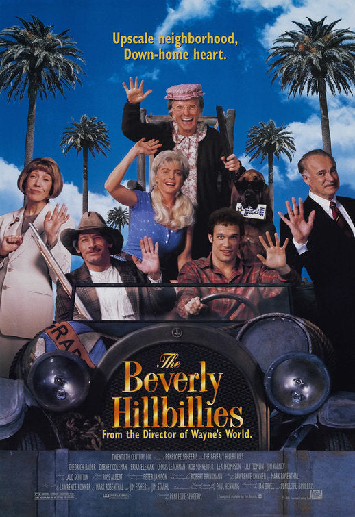 the movie poster: The Beverly Hillbillies (1993) ver1