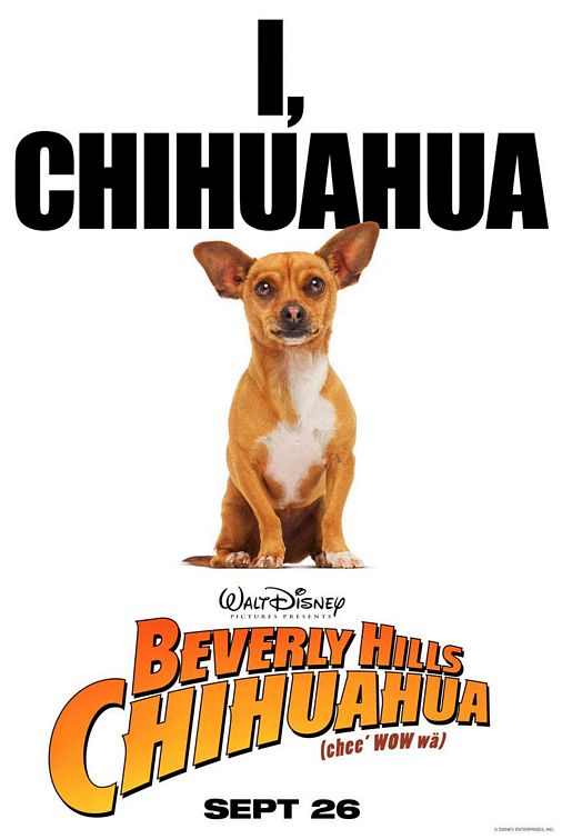 the movie poster: Beverly Hills Chihuahua (2008) ver2