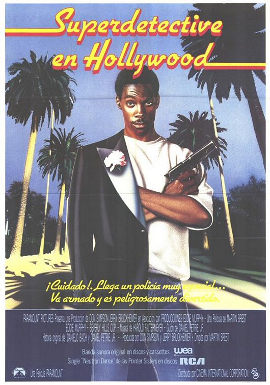 the movie poster: Beverly Hills Cop (1984) ver2