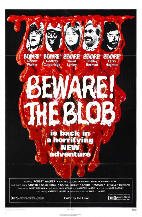 the movie poster: Beware! The Blob (1972)