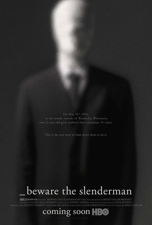 1000 piece jigsaw puzzle for tv poster: Beware the Slenderman