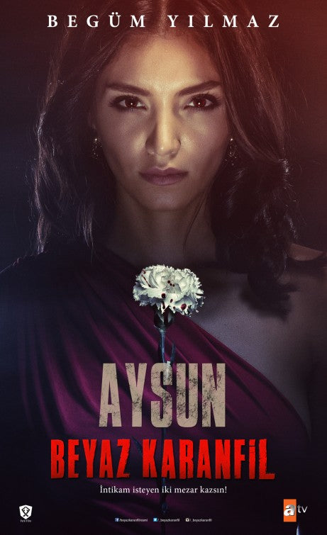 1000 piece jigsaw puzzle for tv poster: Beyaz Karanfil, ver6
