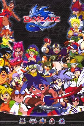 1000 piece jigsaw puzzle for tv poster: Beyblade
