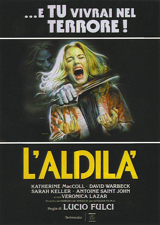 the movie poster: The Beyond (1983)