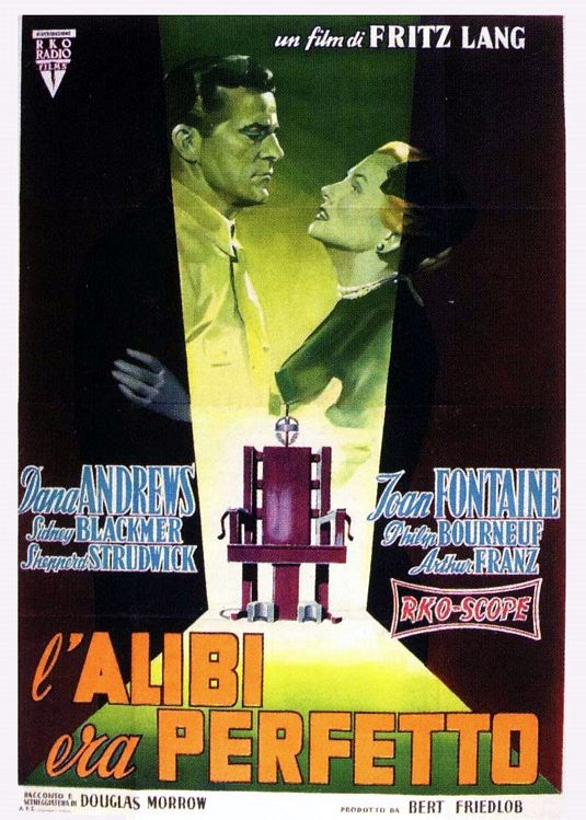 the movie poster: Beyond a Reasonable Doubt (1956) ver4