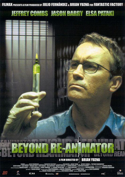 the movie poster: Beyond Re-Animator (2003)