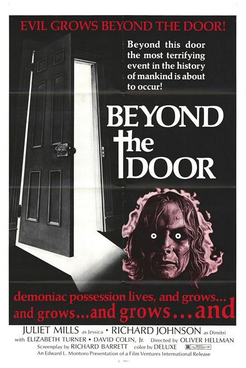 the movie poster: Beyond the Door (1974)