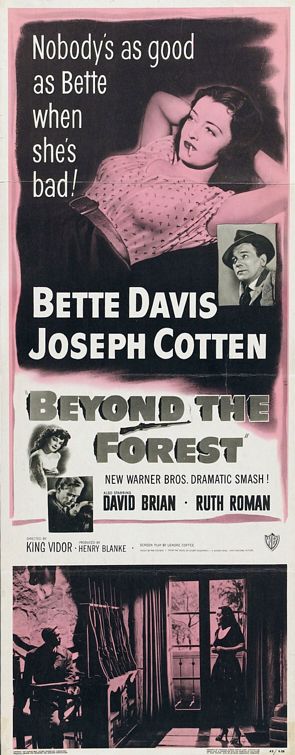 the movie poster: Beyond the Forest (1949)