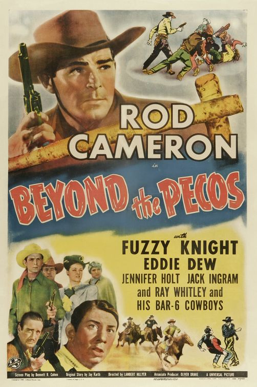 the movie poster: Beyond the Pecos (1945)