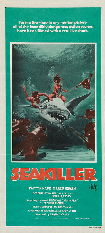 1000 piece jigsaw puzzle for the movie poster: Beyond the Reef (1981) ver2