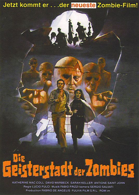 the movie poster: The Beyond (1983) ver2