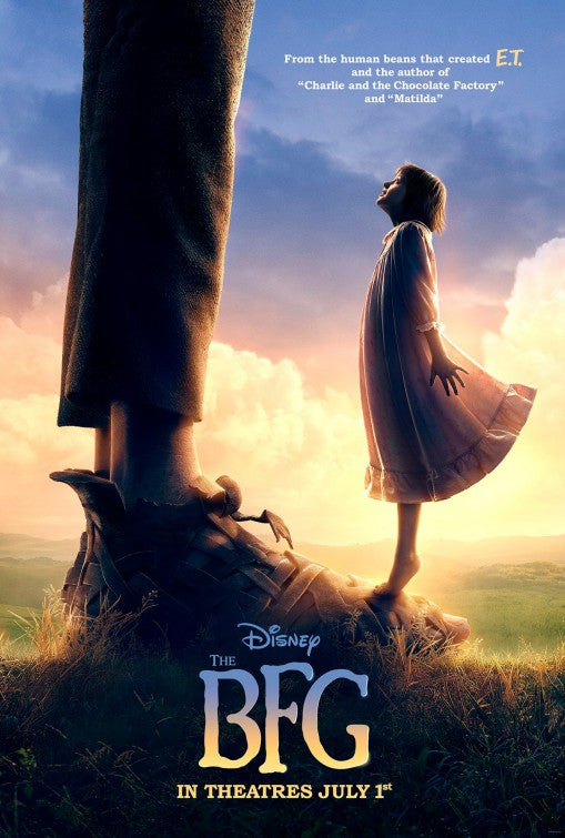 1000 piece jigsaw puzzle for the movie poster: The BFG (2016)