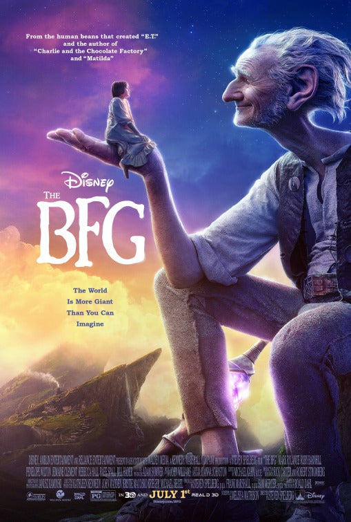 1000 piece jigsaw puzzle for the movie poster: The BFG (2016) ver2