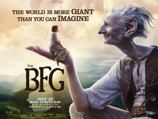 1000 piece jigsaw puzzle for the movie poster: The BFG (2016) ver3
