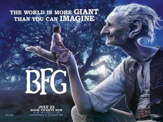 1000 piece jigsaw puzzle for the movie poster: The BFG (2016) ver4