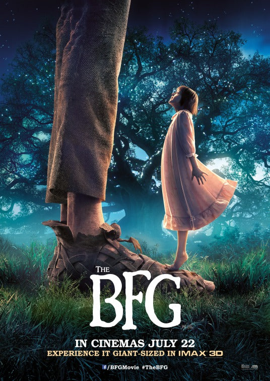 1000 piece jigsaw puzzle for the movie poster: The BFG (2016) ver5