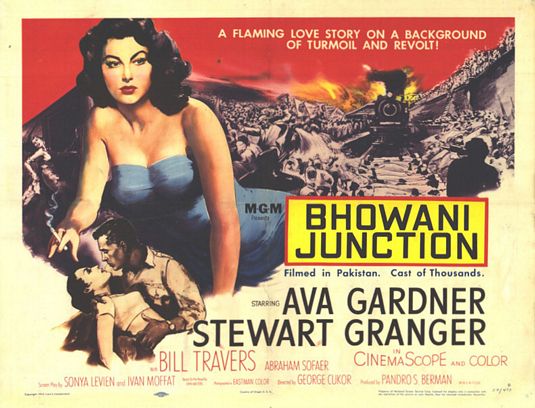 the movie poster: Bhowani Junction (1956)