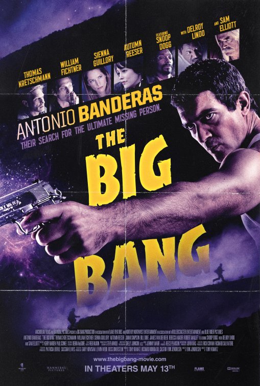 1000 piece jigsaw puzzle for the movie poster: The Big Bang (2011)