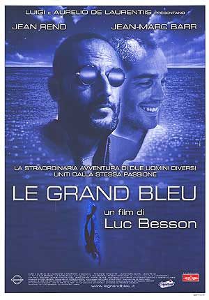 the movie poster: The Big Blue (1988) ver2