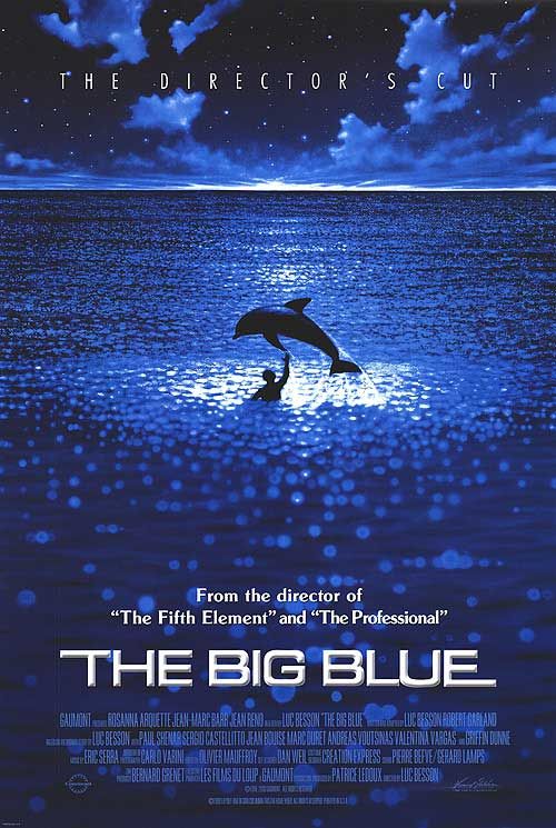 the movie poster: The Big Blue (1988) ver4