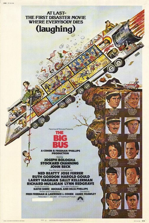 the movie poster: The Big Bus (1976)
