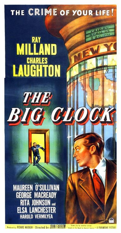 the movie poster: The Big Clock (1948) ver2