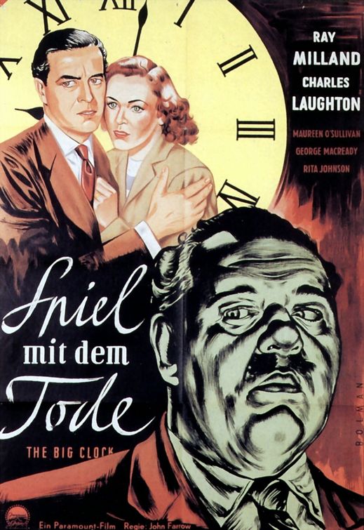 the movie poster: The Big Clock (1948) ver4