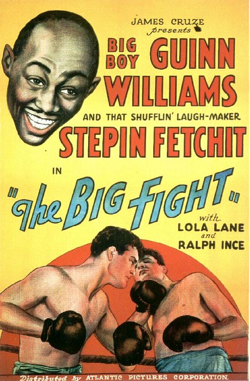 the movie poster: The Big Fight (1930)