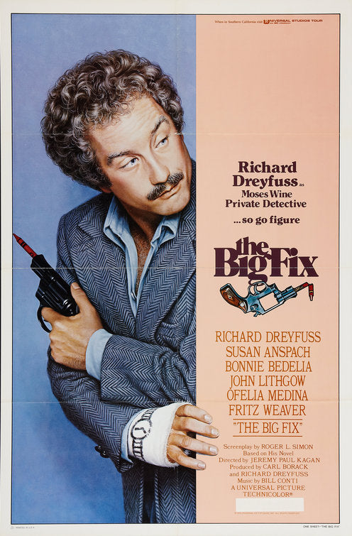 the movie poster: The Big Fix (1978)