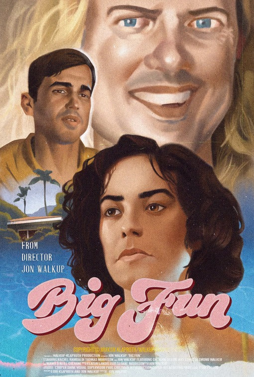 1000 piece jigsaw puzzle for the movie poster: Big Fun (2023)