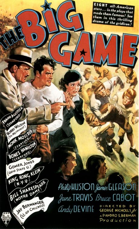 the movie poster: The Big Game (1936)
