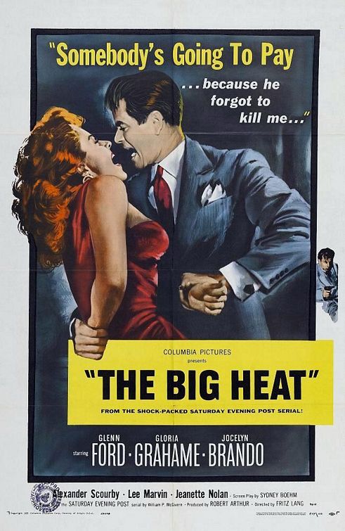 the movie poster: The Big Heat (1953)