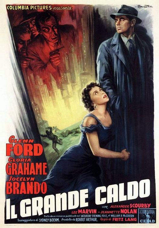 the movie poster: The Big Heat (1953) ver3