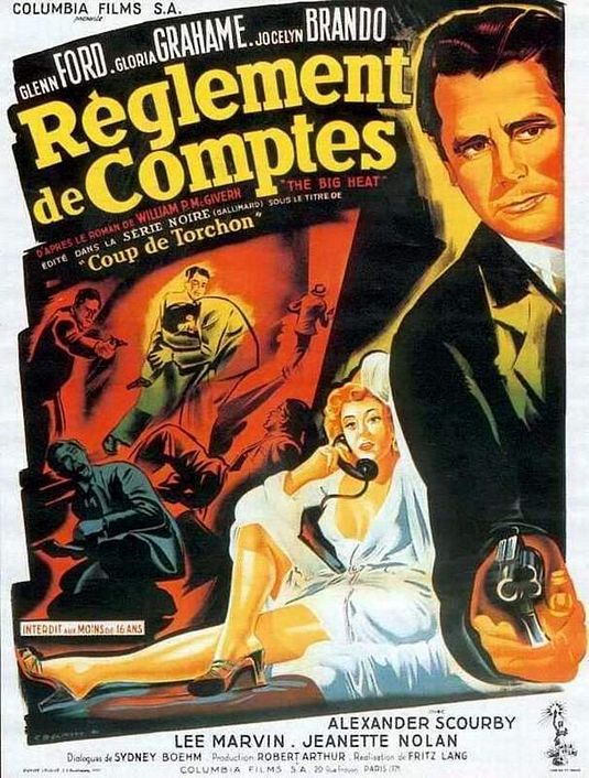 the movie poster: The Big Heat (1953) ver5