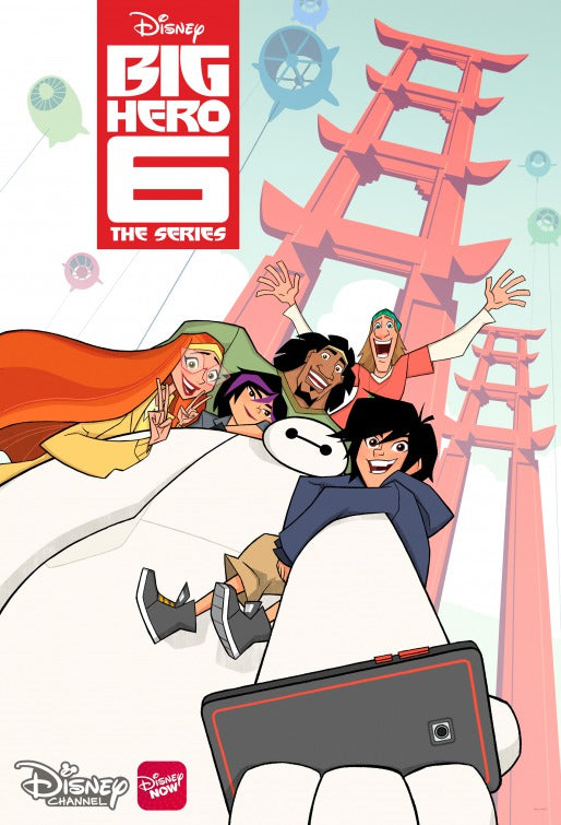 1000 piece jigsaw puzzle for tv poster: Big Hero 6 The Series