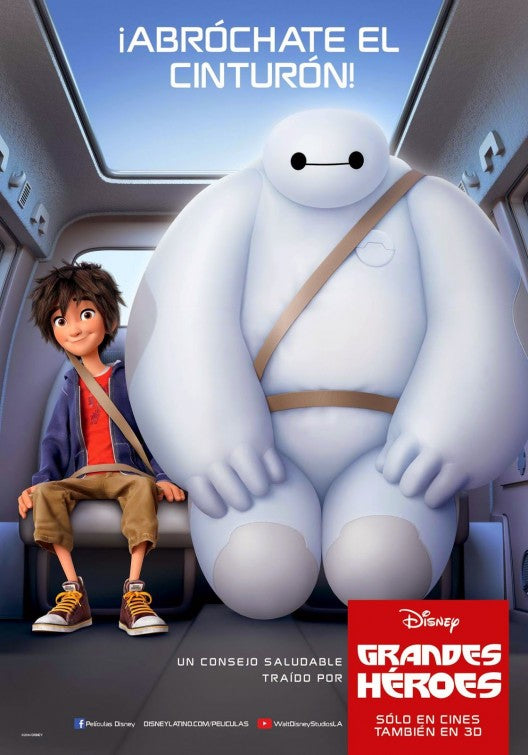 1000 piece jigsaw puzzle for the movie poster: Big Hero 6 (2014) ver11