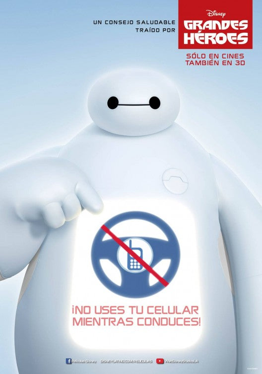 1000 piece jigsaw puzzle for the movie poster: Big Hero 6 (2014) ver13