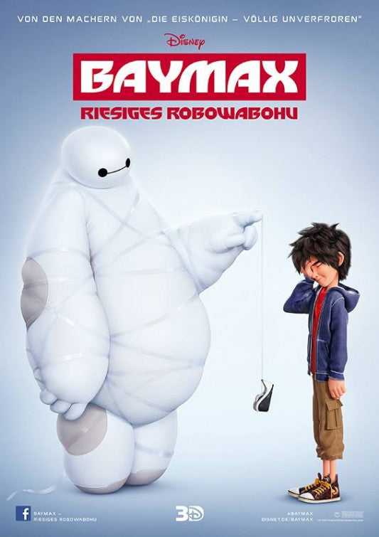 1000 piece jigsaw puzzle for the movie poster: Big Hero 6 (2014) ver9