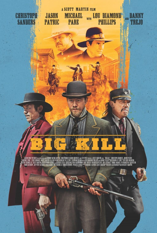1000 piece jigsaw puzzle for the movie poster: Big Kill (2018)