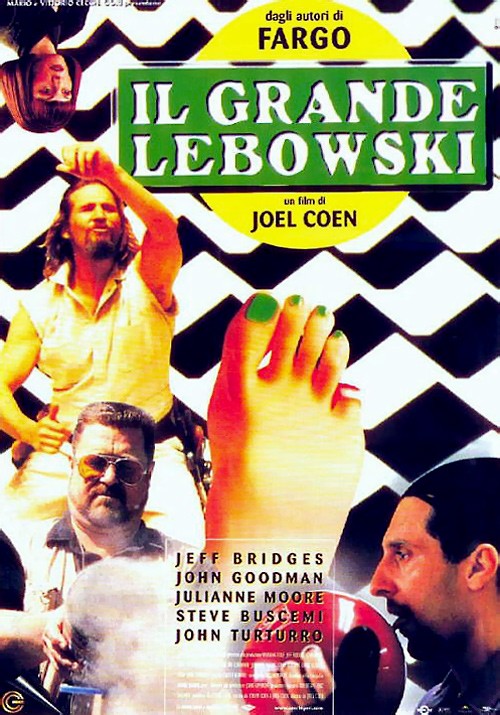 1000 piece jigsaw puzzle for the movie poster: The Big Lebowski (1998) ver4