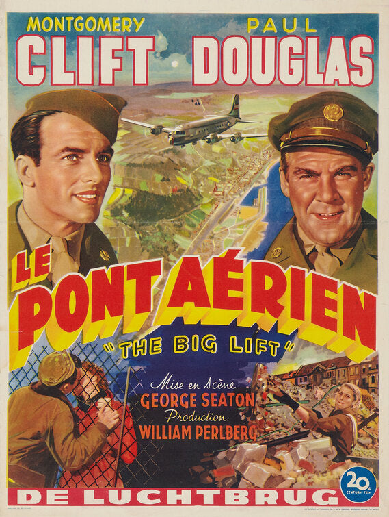 1000 piece jigsaw puzzle for the movie poster: The Big Lift (1950) ver3