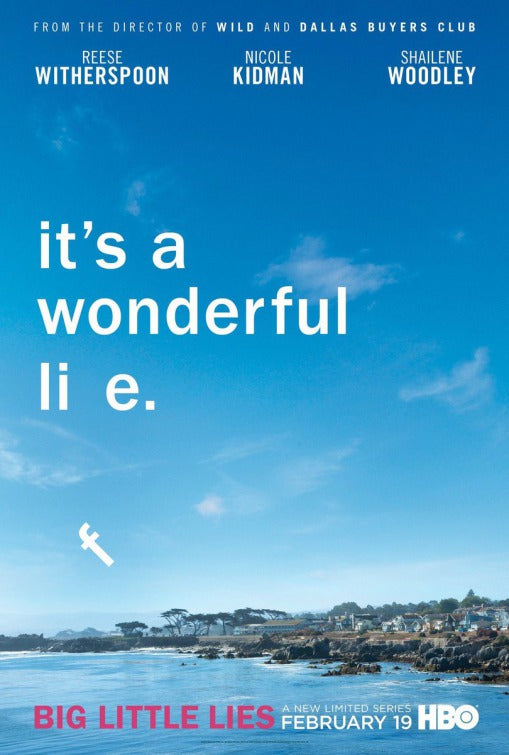 1000 piece jigsaw puzzle for tv poster: Big Little Lies