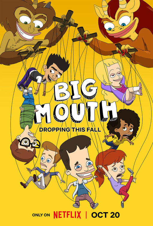1000 piece jigsaw puzzle for tv poster: Big Mouth, ver17