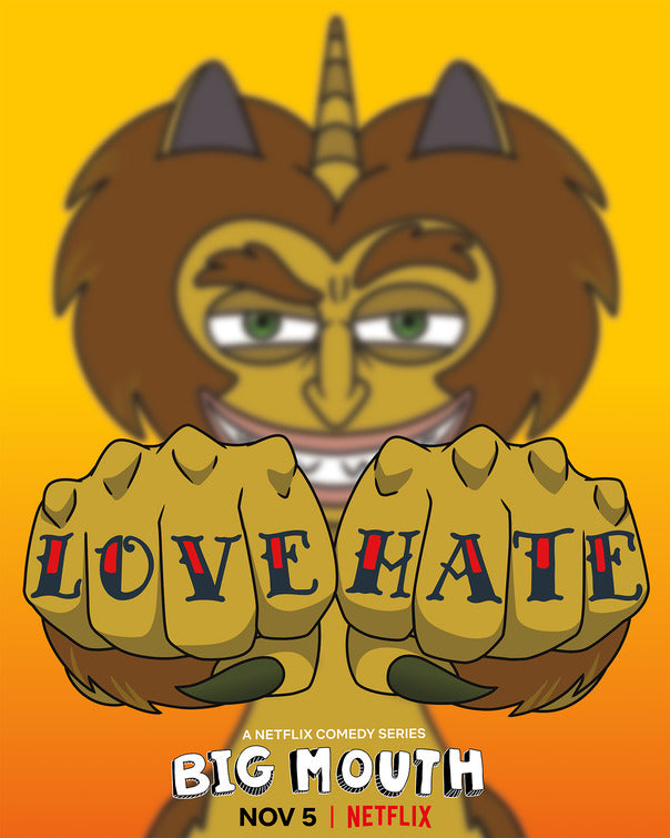 1000 piece jigsaw puzzle for tv poster: Big Mouth, ver8