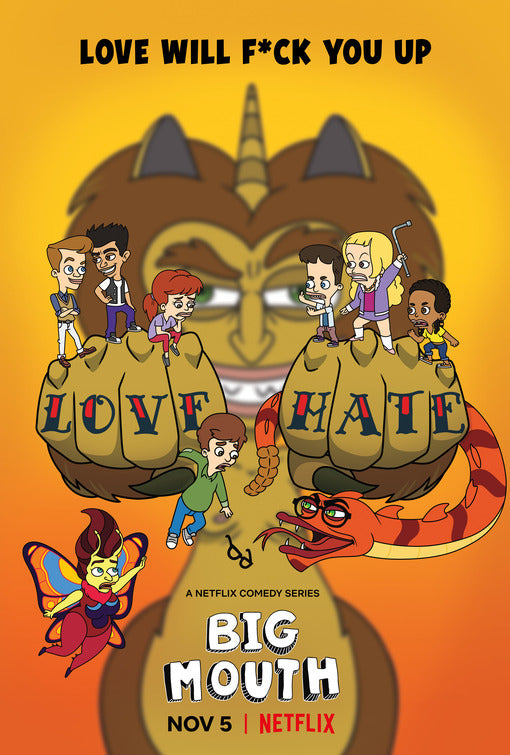 1000 piece jigsaw puzzle for tv poster: Big Mouth, ver9