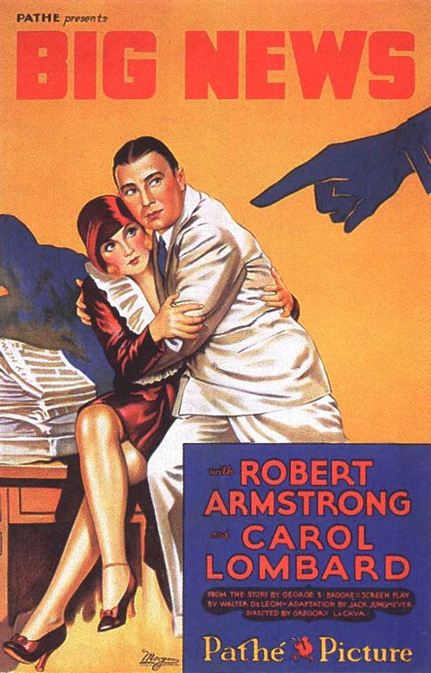the movie poster: Big News (1929)
