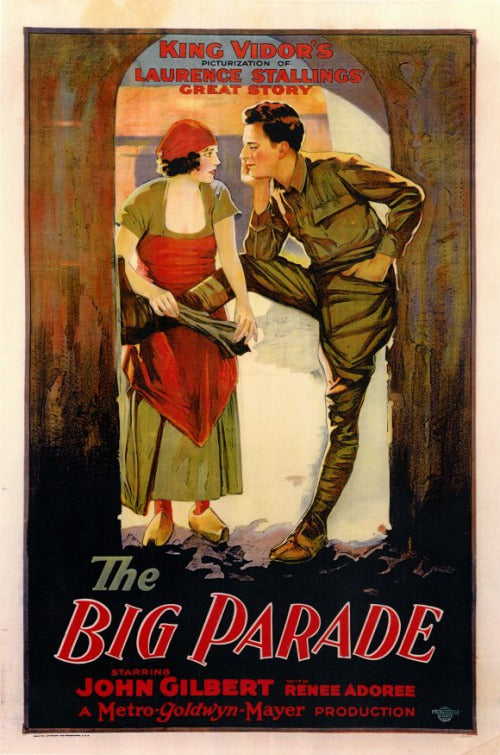 1000 piece jigsaw puzzle for the movie poster: The Big Parade (1925)